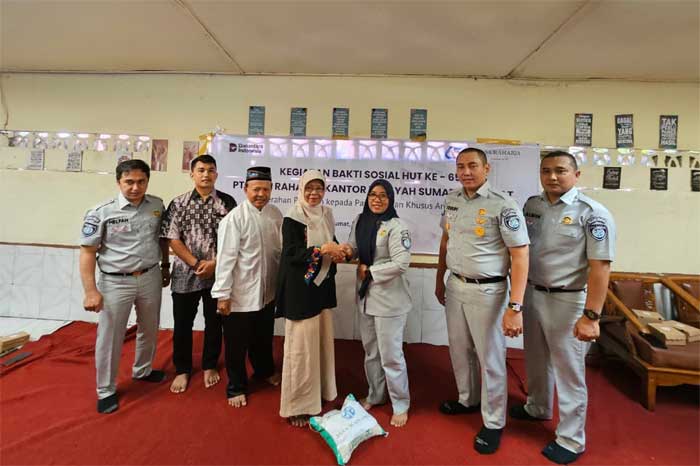 Dalam rangka memperingati Hari Ulang Tahun ke-65 PT Jasa Raharja, Kantor Wilayah Jasa Raharja Sumatera Barat melaksanakan kegiatan Bakti Sosial dengan mengunjungi Panti Asuhan Khusus Anak Mentawai (PAKAM)