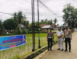 Jasa Raharja Sumbar Perkuat Pencegahan Kecelakaan, Pasang Spanduk Titik Rawan di Padang Pariaman