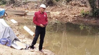 Kadis PUPR Kapuas Pantau Proyek di Lima Kecamatan Pasang Surut