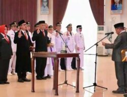 Bupati Kapuas Resmi Lantik 71 Pejabat, 8 Naik Jabatan