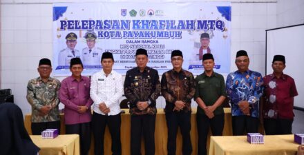 Wawako Elzadaswarman Melepas Keberangkatan Kafilah Kota Payakumbuh Mengikuti MTQ Nasional ke-XLI Sumbar di Bukittinggi