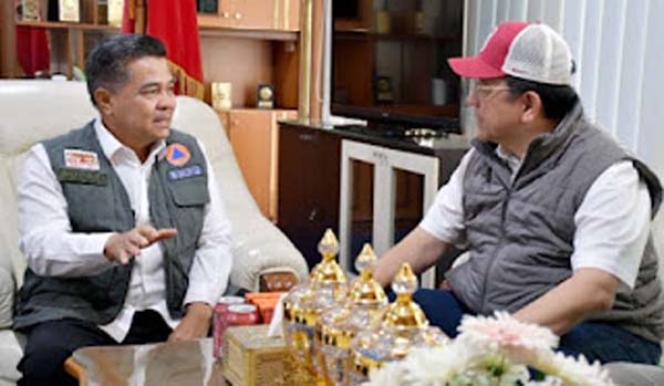 Bupati Agam, Benni Warlis, mengapresiasi perhatian dan dukungan Irman Gusman