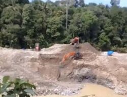 Penertiban Polisi Tak Gentarkan Penambang Emas Ilegal