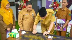Gubernur Sumbar, Mahyeldi Ansharullah meresmikan Badan Layanan Umum Daerah (BLUD)