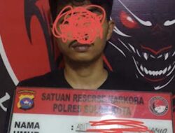 AFH (25) Ditangkap Polisi Saat Hendak Transaksi Sabu