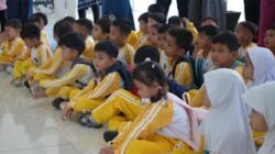 KAI Sumbar Ajak Anak TK Belajar Transportasi Publik.