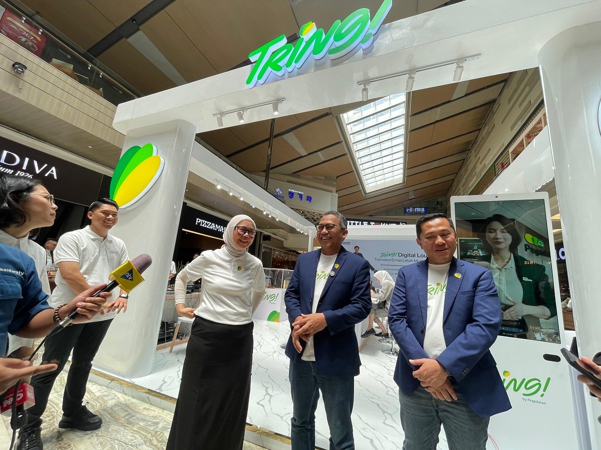 PT Pegadaian menghadirkan Tring! Digital Lounge di Mall Kota Kasablanka (Kokas), Jakarta Selatan.