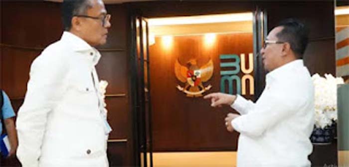 Bupati Tanah Datar Temui COO Danantara, dorong percepatan infrastruktur dan pariwisata daerah.