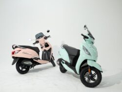 TVS Callisto 125 Tampil Lebih Segar dengan Warna Mint Green dan Pinky Promise