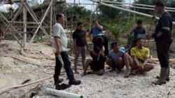 Polres Dharmasraya mengamankan tiga pelaku.