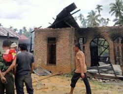 Dua Rumah Hangus Terbakar di Duo Koto, Ketiadaan Damkar Jadi Kendala Utama