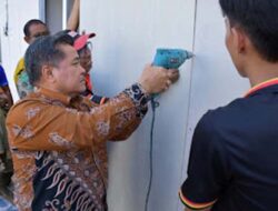 Bupati Agam Tinjau Kesiapan Huntara di Palembayan Jelang Peresmian