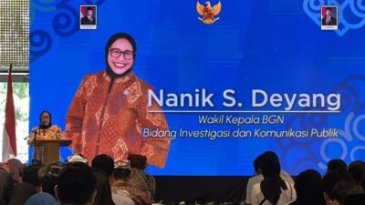 Wakil Kepala BGN bidang Komunikasi Publik dan Investigasi, Nanik S Deyang.