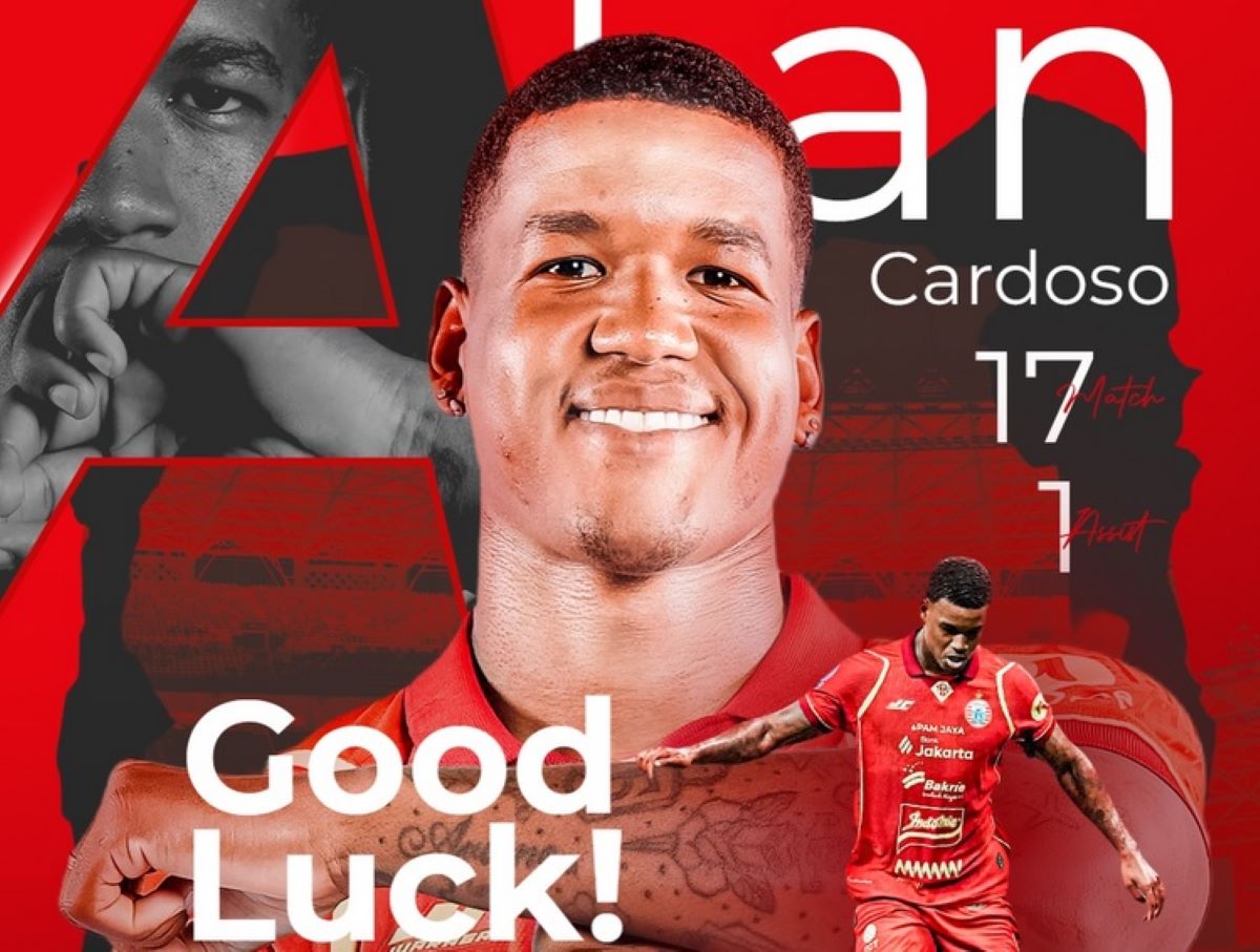 Alan Cardoso resmi dilepas Persija Jakarta.