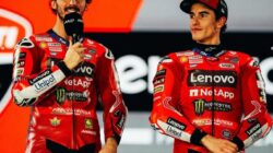 Bagnaia Akui Tertekan Satu Garasi dengan Marquez di Ducati Lenovo