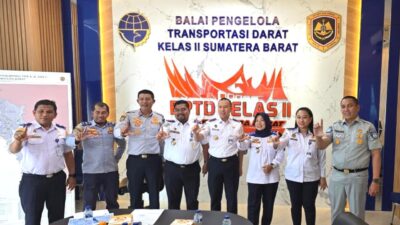 Jasa Raharja Sumbar Hadiri Serah Terima Tugas dan Fungsi Keselamatan dan Keamanan Pelayaran Sungai dan Danau
