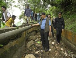 Pemprov Siapkan Anggaran 2 Miliar untuk Pembenahan  Saluran Irigasi Banda Gadang Kabupaten Solok