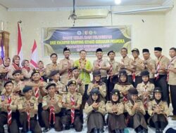 Pramuka Pariaman Selatan Tancap Gas Usai Pelantikan