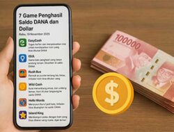 Game Penghasil Uang dan Saldo DANA Paling Diburu, Klaim Pengguna Terbukti Cair