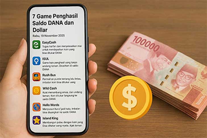 Game Penghasil Saldo DANA Jadi Incaran, Cocok Isi Waktu Luang
