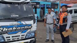Jasa Raharja Bukittinggi Dukung Rampcheck Armada Angkutan Umum di Terminal Tipe A Aur Kuning
