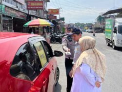 Jasa Raharja Bukittinggi Bersama Samsat Payakumbuh Ikut Razia Gabungan