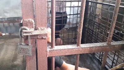 Kondisi pria di Ponorogo yang dikurung dalam kandang besi selama 10 tahun