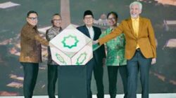 Peluncuran fatwa tentang Kegiatan Usaha Bulion di di Ballroom Pegadaian Tower.