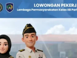 Lapas Kelas IIB Pariaman Buka Lowongan Asisten Lapangan SPPG, Ini Syarat dan Cara Daftarnya