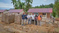 Bantuan SEPABLOCK dari Semen Padang untuk percepatan huntap.