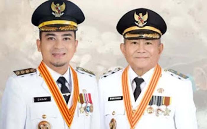 Wali Kota Solok Ramadhani Kirana Putra dan Wakil Wali Kota Solok Suryadi Nurdal.