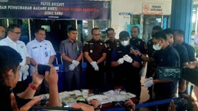 Badan Narkotika Nasional Provinsi Sumbar Musnahkan “BB”