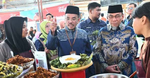 Pastikan keamanan pangan, BPOM sidak di pasar pabukoan Imam Bonjol