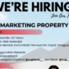 PT Cup Jaya Property Buka Lowongan Marketing, Simak Syarat dan Benefitnya