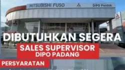 Dipo Padang Sedang Mencari Sales Supervisor! Dapatkan Gaji Pokok, Bonus, dan Pelatihan Khusus.