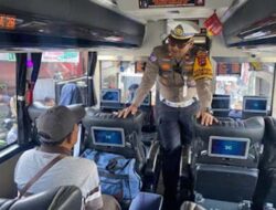 Kendaraan Angkutan Penumpang Solok Diperiksa, Semua Aman