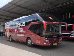Timnas Futsal Indonesia Resmi Gunakan Bus Baru, Dukung Kenyamanan dan Performa Atlet