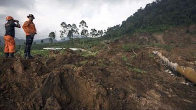 BPBD Kabupaten Bandung mencatat dua anak tewas dalam peristiwa bencana tanah longsor