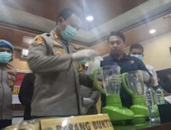 Pasaman Barat Musnahkan 562 Gram Sabu, Satu Tersangka Diamankan