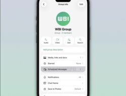 WhatsApp Siapkan Fitur Pesan Terjadwal untuk Chat Pribadi dan Grup