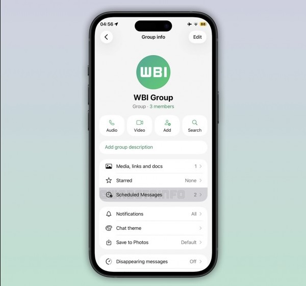Fitur Scheduled Messages di WhatsApp.