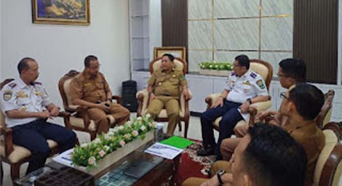 Pemerintah Kabupaten Padang Pariaman menerima kunjungan.