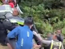 Kecelakaan Tunggal di Kelok 9, Mobil Terjun ke Jurang di Lima Puluh Kota