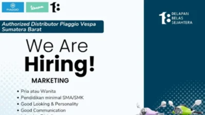Lowongan Terbaru! Marketing PT. Delapan Belas Sejahtera Dibuka Hingga 28 Februari 2026.