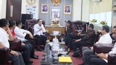 Bupati Dharmasraya Kunjungi Kemendagri.