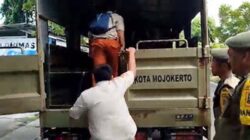 Razia pelajar bolos di Kota Mojokerto