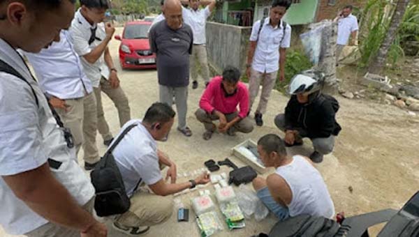 BNNP Sumbar Gagalkan Peredaran 2,8 Kg Sabu di Padang