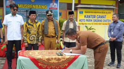Pembangunan Infrastruktur di Setujui di Musrenbang KPGD