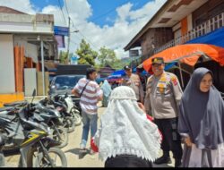 Polsek Hiliran Gumanti Polres Solok, Gelar Himbauan Kamtibmas