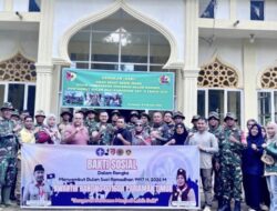 TNI–Pramuka Pariaman Gerakan Peduli Sosial Bersih-Bersih Rumah Ibadah Sambut Ramadhan